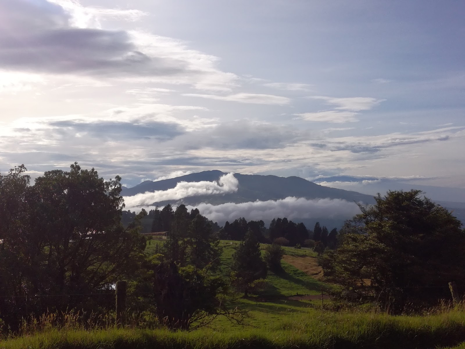 Le Volcan Barva au Costa Rica